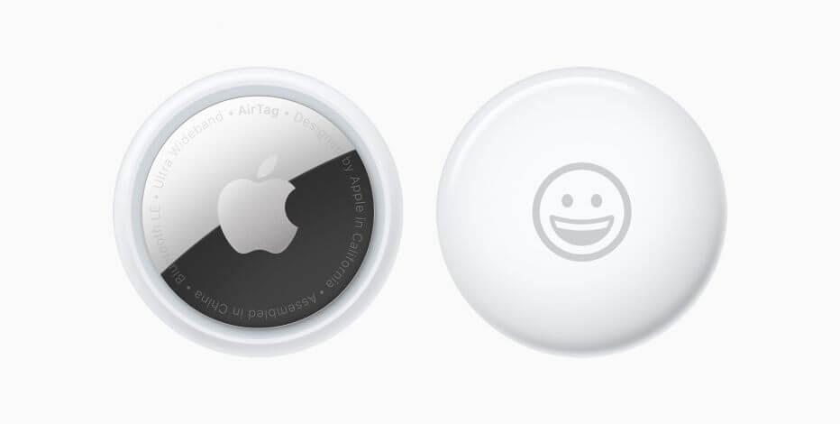 apple airtags front and back image