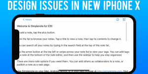 Design-issues-in-new-iPhoneX