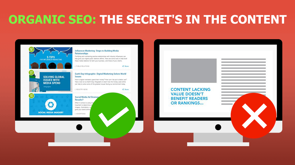 Organic SEO: The Secret's in the Content