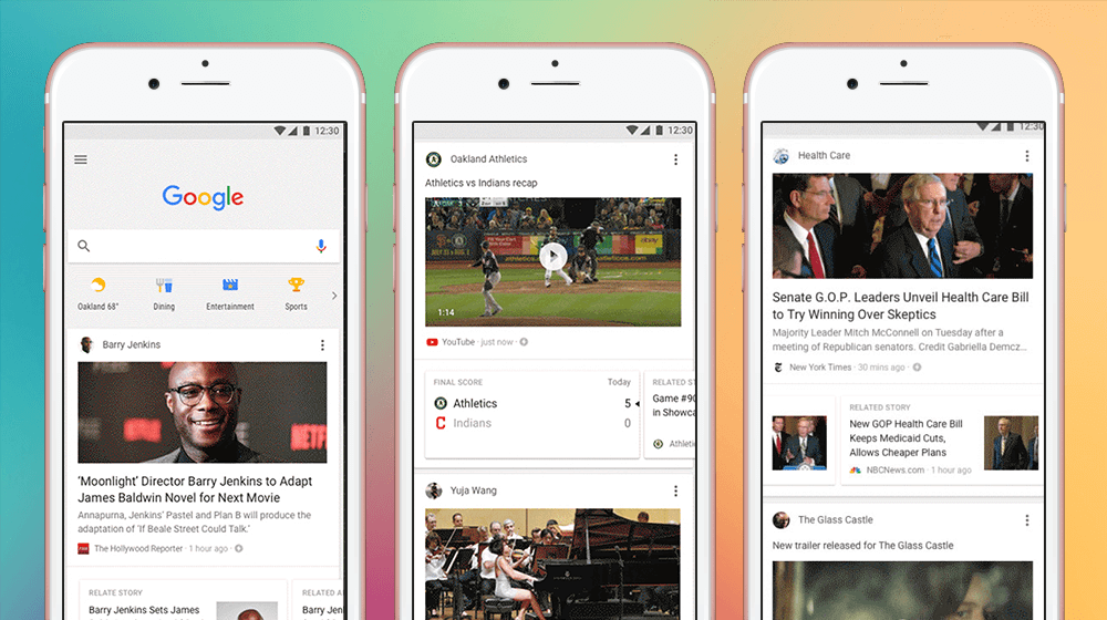 The Google app’s New Personalised Feed might just drag you off Facebook