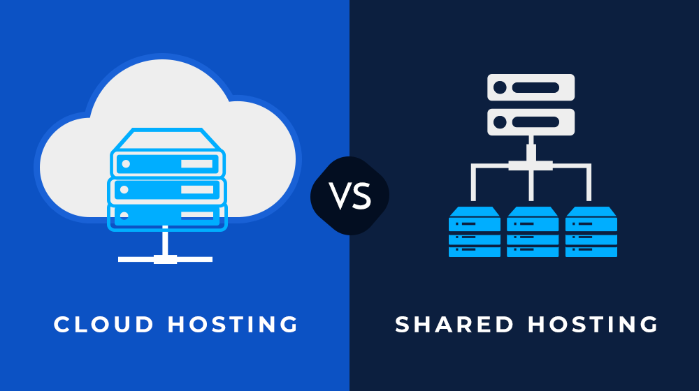 How does Cloud Hosting differentiate from Shared Hosting?