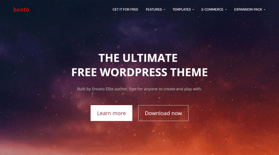 Bento - WordPress Blog Theme