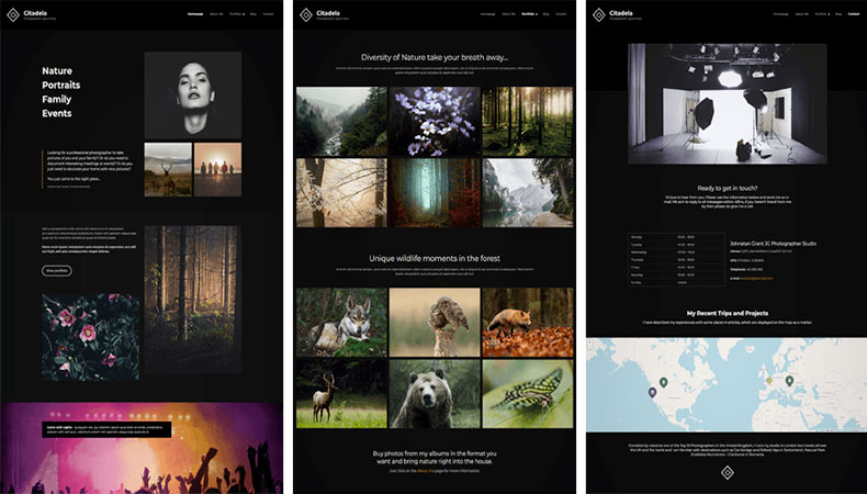 Blod Photography - WordPress Blog Themes