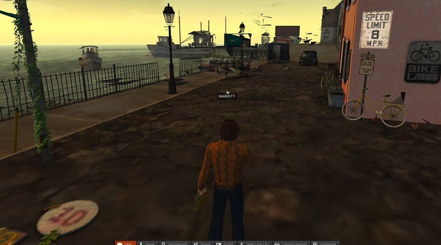 Second Life Metaverse Game