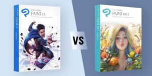 What is the difference between Clip Studio Paint Ex vs. Clip Studio Paint Pro