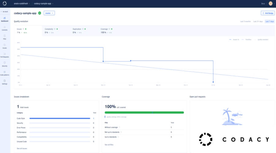 Codacy DevSecOps Tool