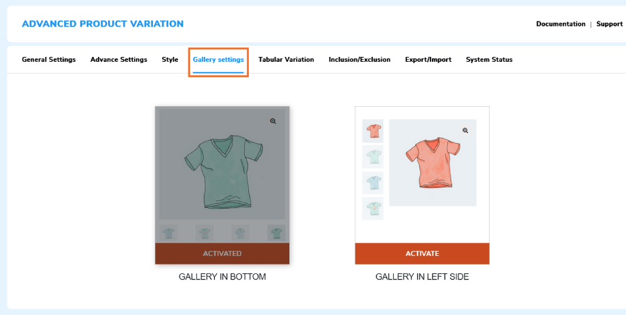 Advance Product Variation Gallery - WooCommerce Variation Swatches