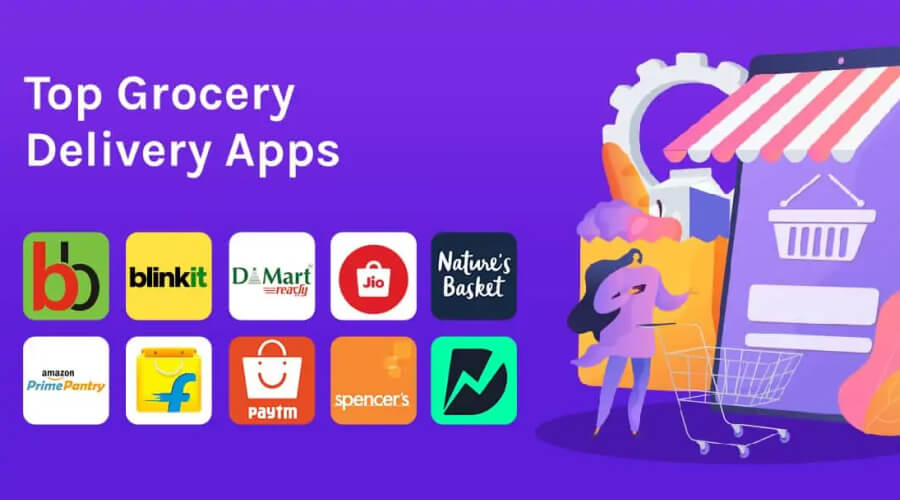 Food and Grocery delivery apps