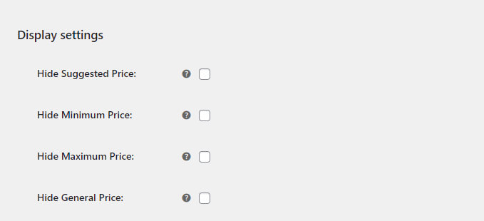 Display Settings