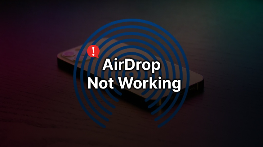 How to fix AirDrop Not Working error