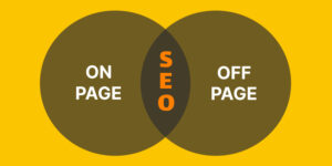 On Page SEO and Off Page SEO Difference