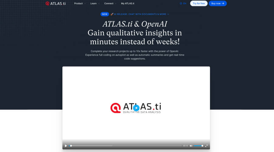 ATLAS.ti - Qualitative Analysis Tool