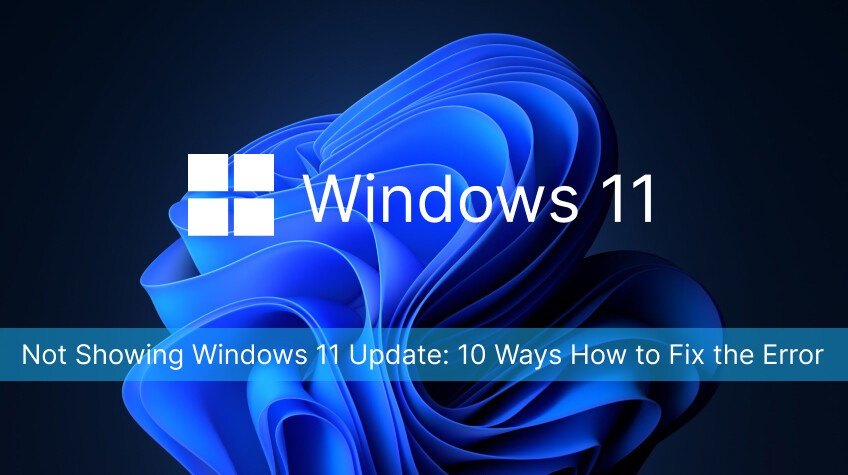 Not Showing Windows 11 Update - 10 Ways How to Fix the Error