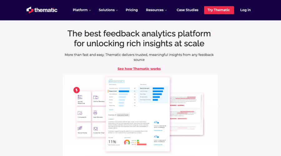 Thematic - Qualitative Analysis Tool