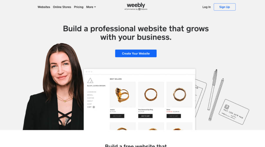 Weebly - wordpress alternatives