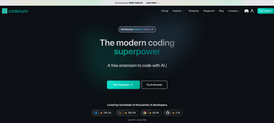 Codeium - ai tool for coding