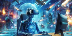 AI-Enabled Virtual Reality (VR) Experiences in 3D Games