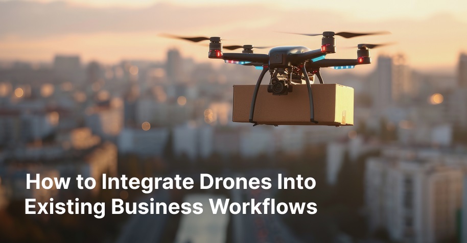 How to Integrate Drones Into Existing Business Workflows