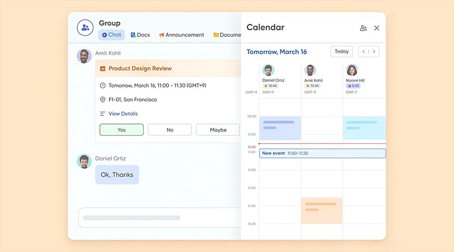 Keeping commitments visible with Lark Calendar - WeeTech Solution Pvt Ltd Keeping commitments visible with Lark Calendar