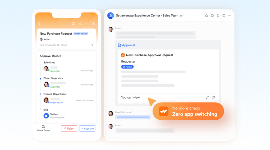 Streamlining approvals with Lark Approval - WeeTech Solution Pvt Ltd Streamlining approvals with Lark Approval