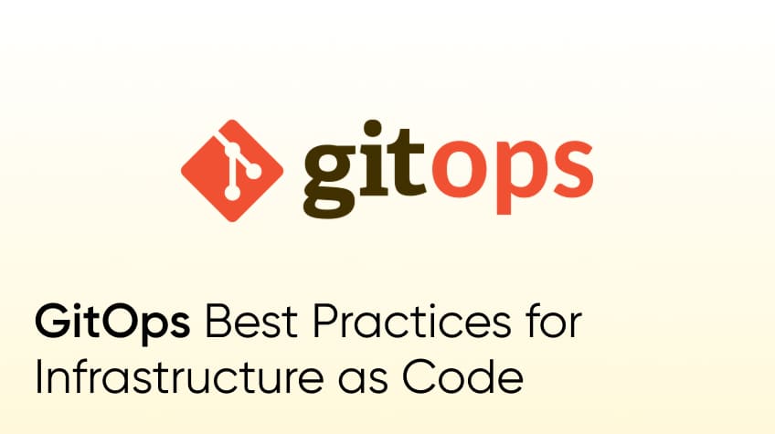 GitOps Best Practices for Infrastructure as Code - WeeTech Solution Pvt Ltd Orange GitOps logo and the title "GitOps Best Practices for Infrastructure as Code."