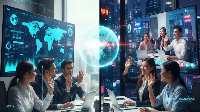 Effective Remote Collaboration How We Manages Projects 10000 km Away - WeeTech Solution Pvt Ltd