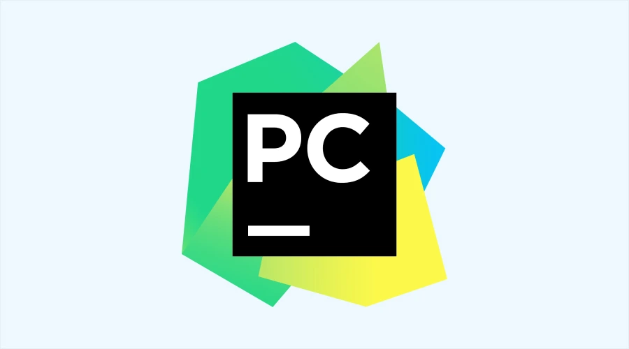 PyCharm - WeeTech Solution Pvt Ltd PyCharm logo displaying a black square with the letters "PC" over overlapping green, blue, and yellow geometric shapes.
