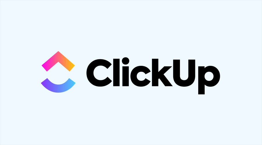 Class Dojo - WeeTech Solution Pvt Ltd The ClickUp logo, showing a vibrant gradient icon composed of an upward chevron and a downward crescent next to the bold black text "ClickUp".
