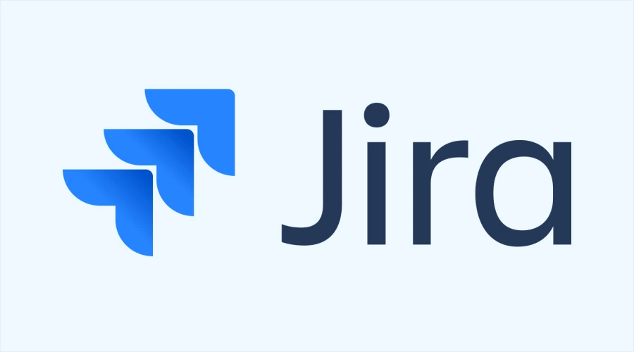 Jira - WeeTech Solution Pvt Ltd The Jira logo, featuring three blue stacked chevron arrows pointing up and right, next to the dark gray text "Jira".