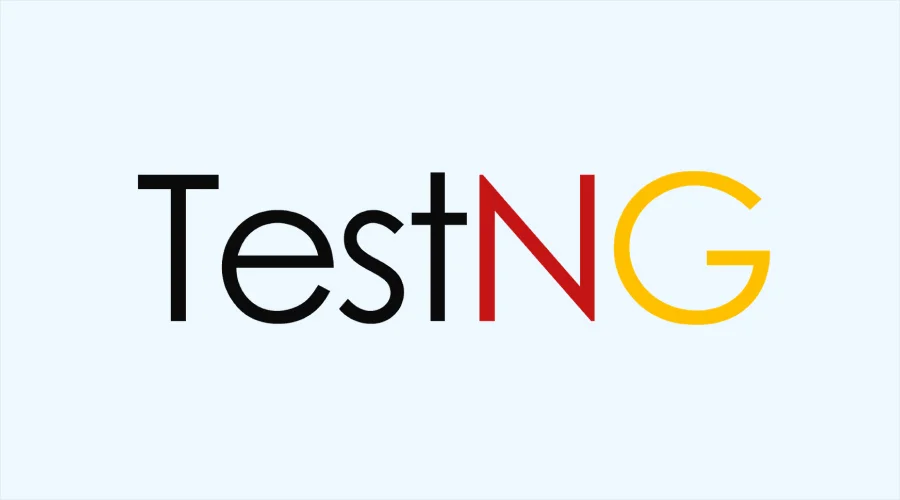 TestNG - WeeTech Solution Pvt Ltd Logo for TestNG showing the text with "Test" in black, "N" in red, and "G" in yellow.