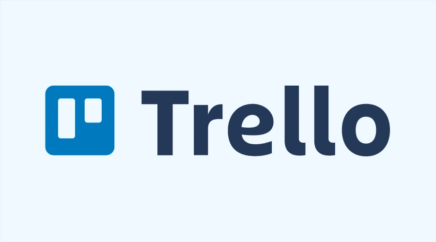 Trello - WeeTech Solution Pvt Ltd The Trello logo, featuring a blue rounded square icon containing two white vertical columns next to the dark gray text "Trello".