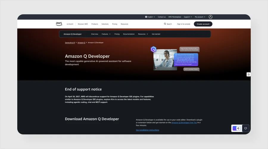 Amazon Q Developer - WeeTech Solution Pvt Ltd