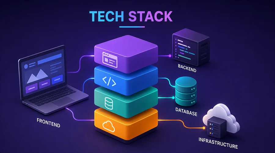 What a Tech Stack Actually Means for Your Startup - WeeTech Solution Pvt Ltd