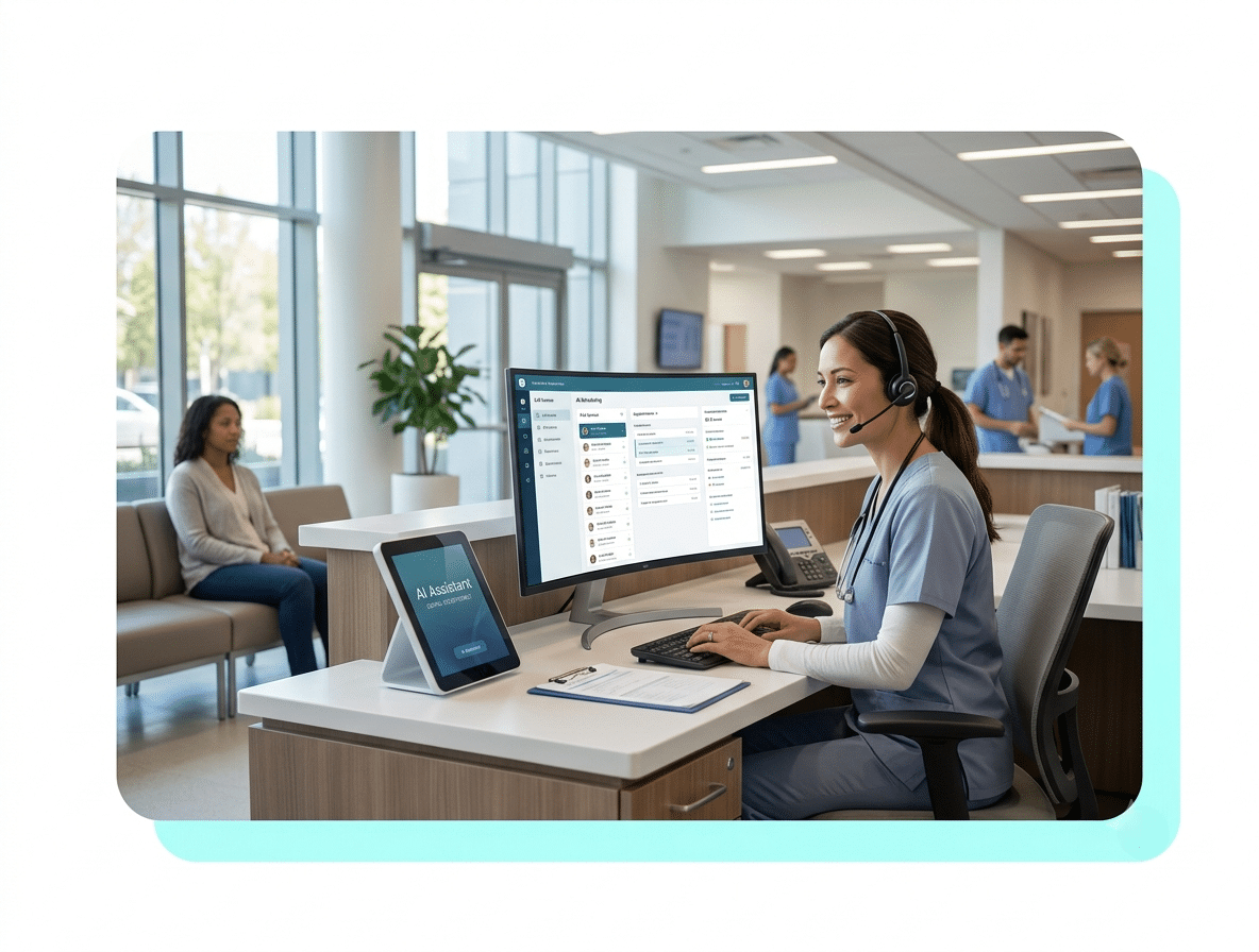 AI Receptionist Development for NYC Clinics & Hospitals - WeeTech Solution Pvt Ltd AI Medical Receptionist Development