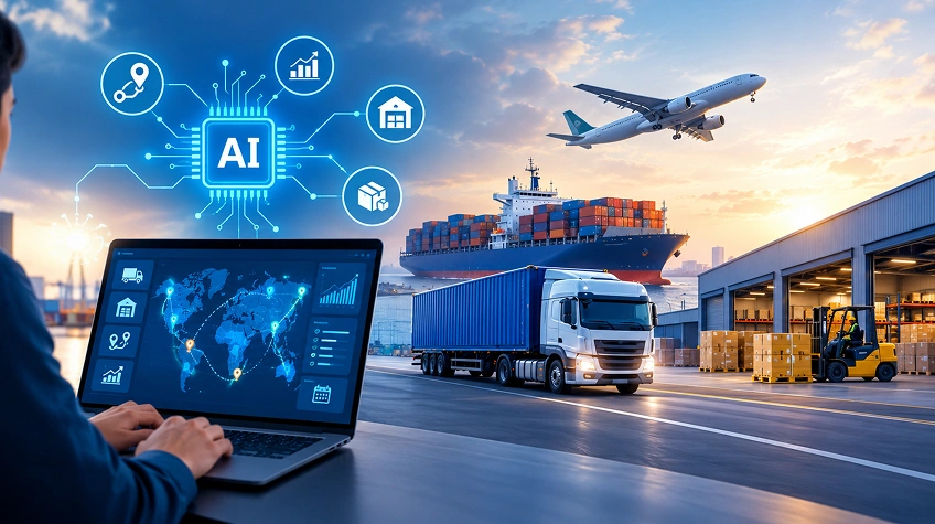 How Artificial Intelligence Is Revolutionizing Logistics Software - WeeTech Solution Pvt Ltd